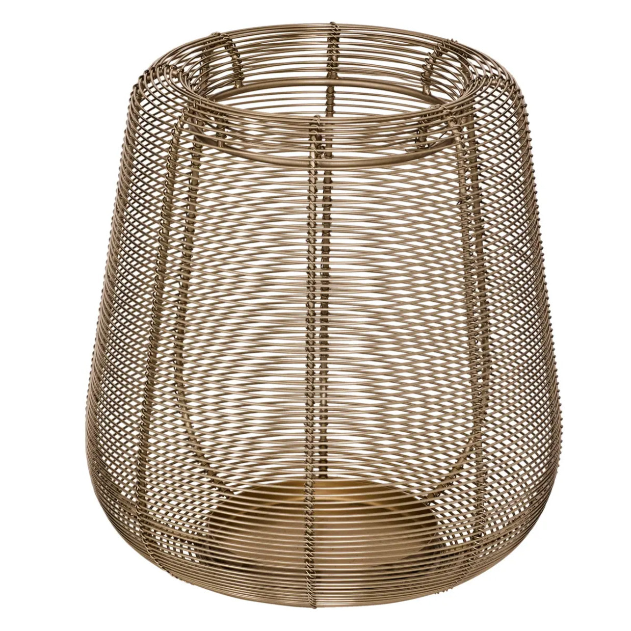 Lanterne doré 22x22cm