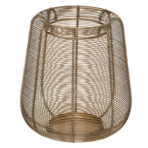 Lanterne doré 22x22cm