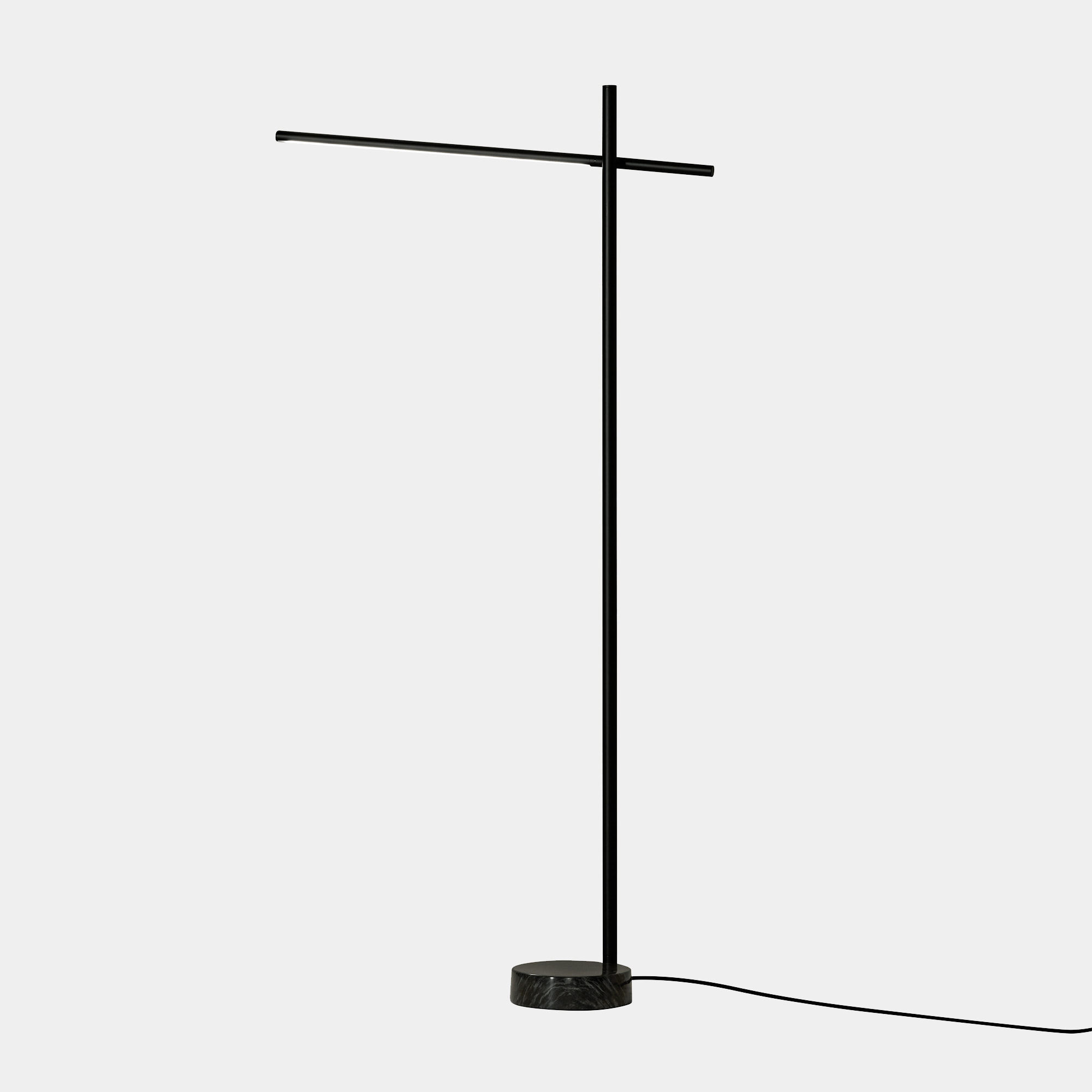 Ledsc4 LedsC4 - Lámpara de Pie LED Interior/Exterior, Diseño Moderno y Funcional, Eficiencia Energética, 2700K-4000K, Negro, Versátil y Duradera, Fácil Instalación