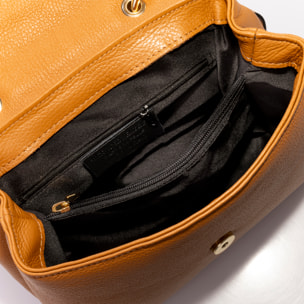 Borsa a tracolla Aramengo donna. Vera pelle Dollaro.