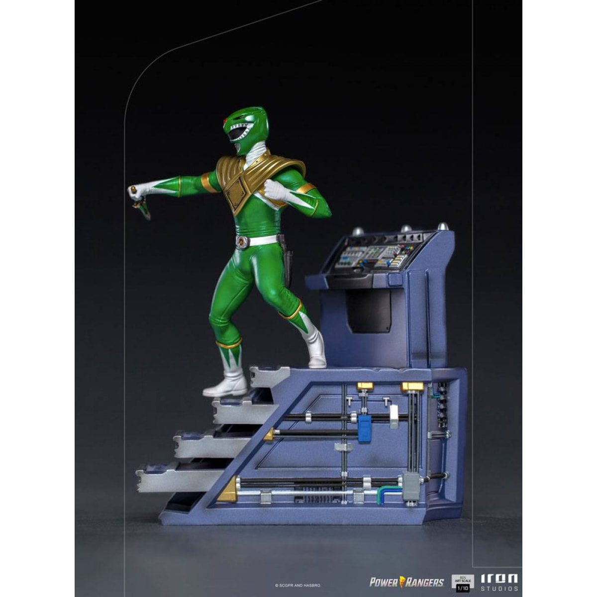 Power Rangers Bds Art Scale Statua 1/10 Green Ranger 22 Cm Iron Studios