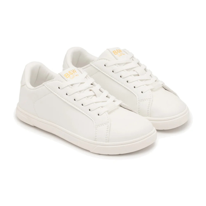 Zapatillas Deportivas Goflex Barefoot Blanco Roto B&W