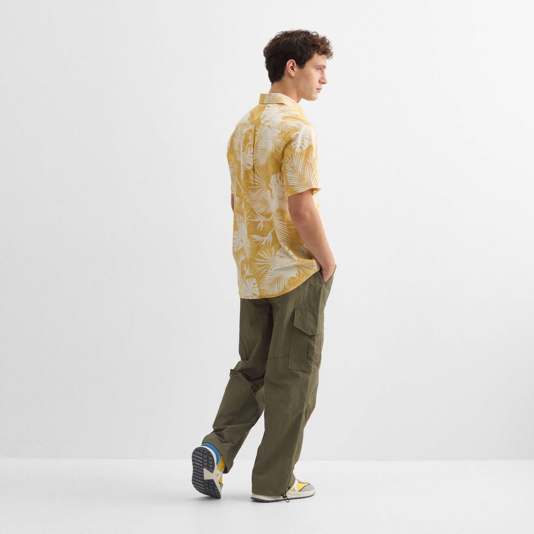 Camisa MUNICH Guayaba streetwear de algodón-spandex estampado