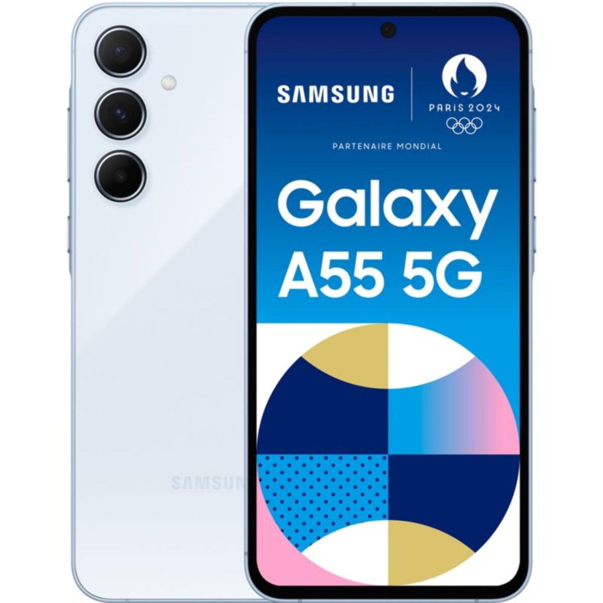 Smartphone SAMSUNG Galaxy A55 Bleu 128Go 5G