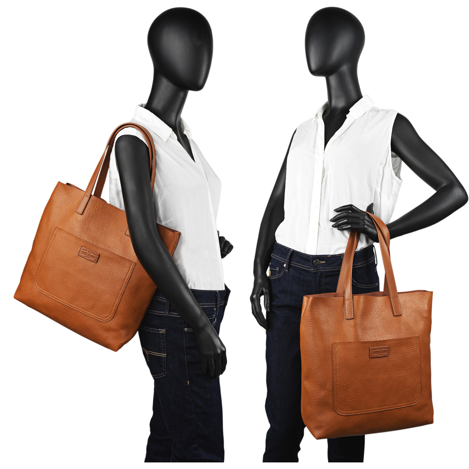 Bolso Shopper-Tote Lois Ankeny Marron