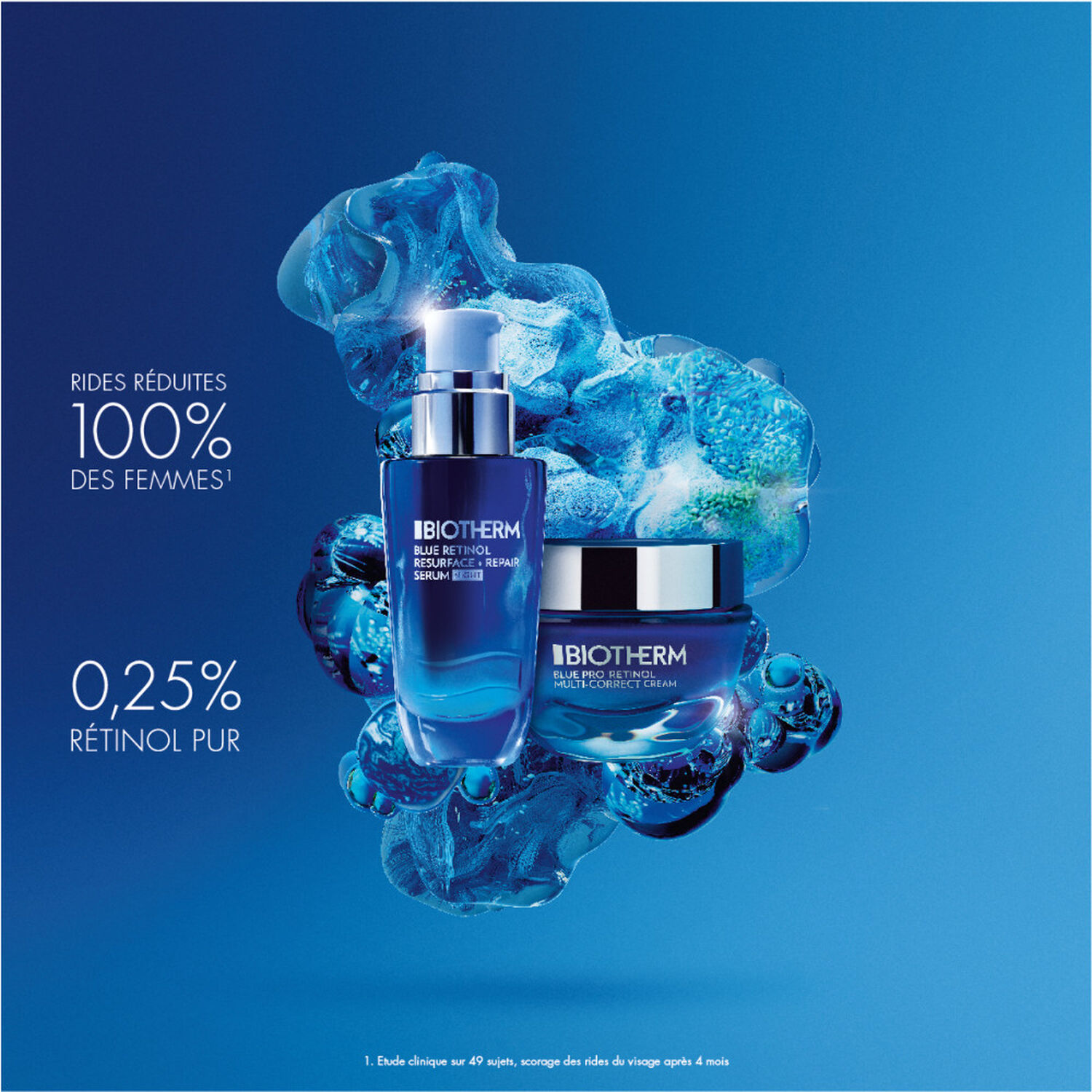 Blue Retinol Night Serum - Sérum de nuit anti-âge 30 ml