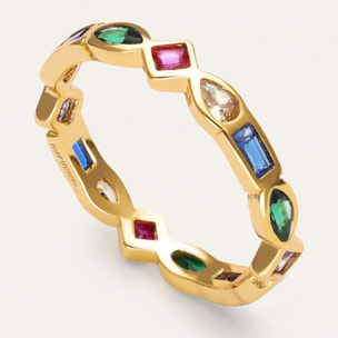 Anello Cascade  Placcato Oro