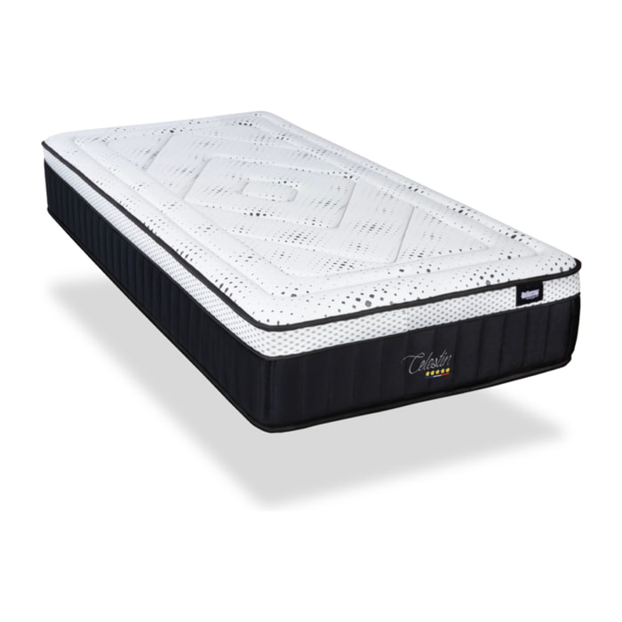 Matelas Célestin, Soutien Ferme, 29 cm, Mousse Haute Densité & Mousse Supersoft