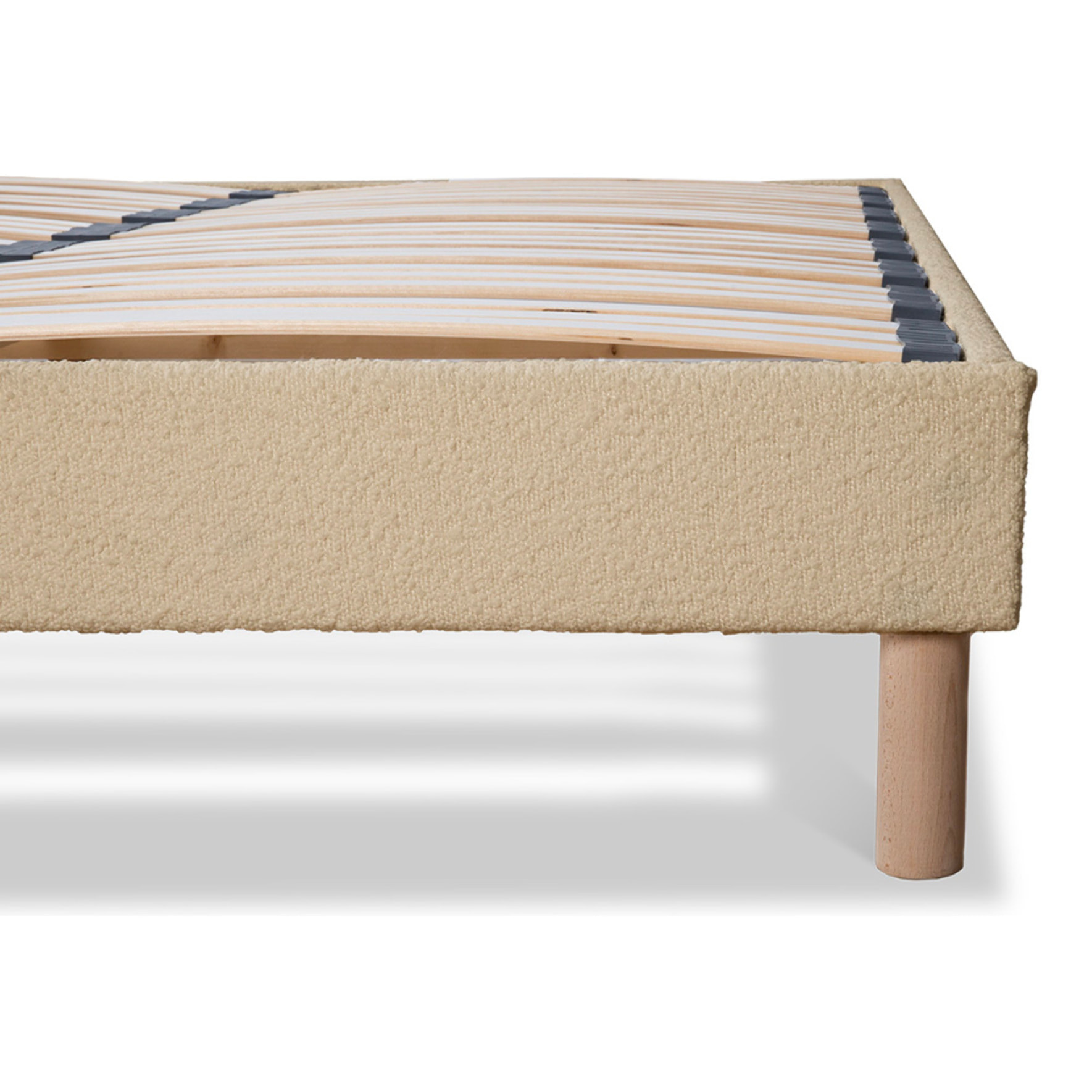 Sommier en Kit laine bouclée