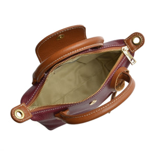 Borsa a spalla Roberta M Bordeaux