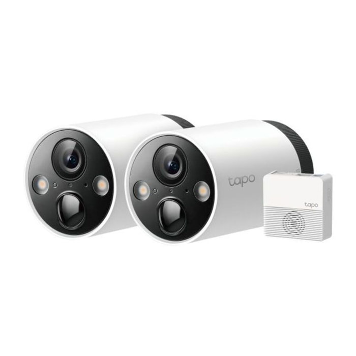 Pack TP-LINK Wifi Tapo C420 2cams.+hub