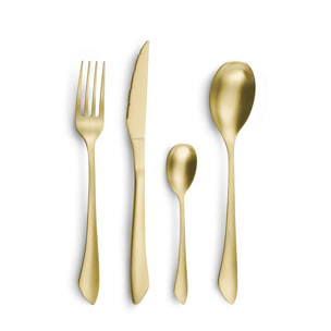 Intuition - Set di posate da 16 pezzi - Champagne