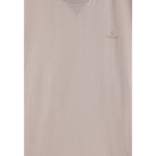 Completo sportivo in cotone con t-shirt e bermuda