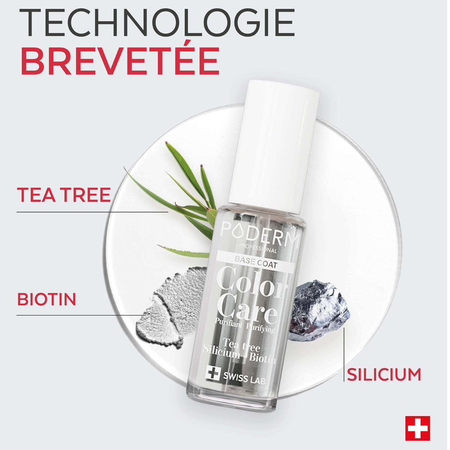 Color Care - Vernis Purifiant Tea Tree Base Coat 8ml