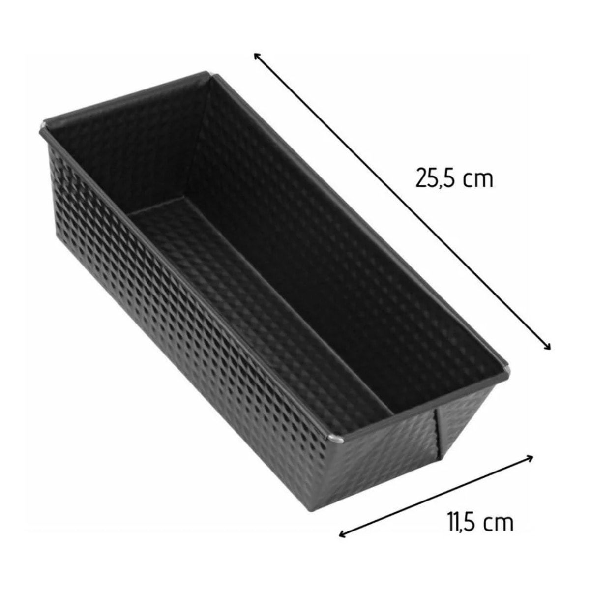 Lot de 2 moules à cake 25,5 cm Zenker Black Metallic