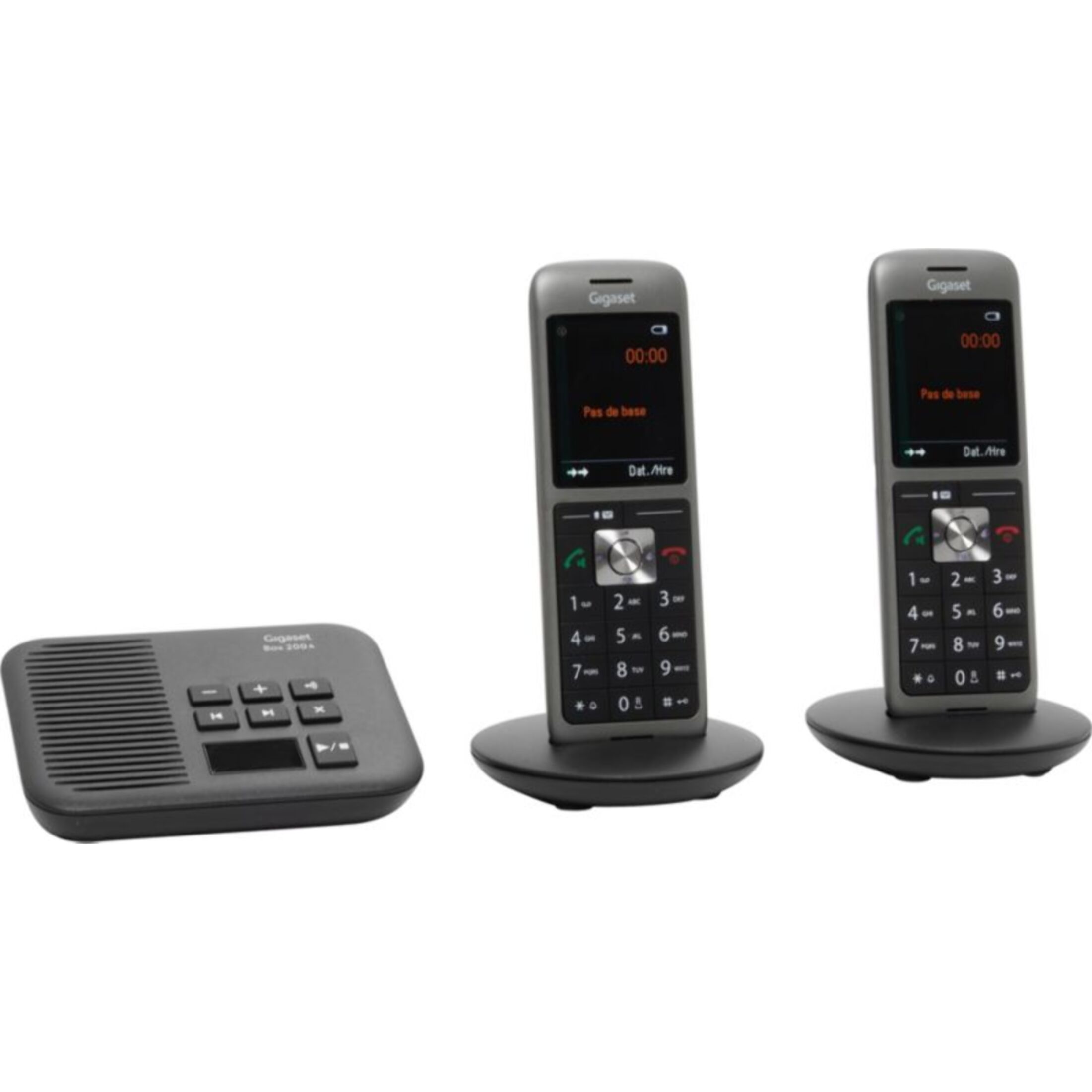 Téléphone sans fil GIGASET CL770A Duo Noir