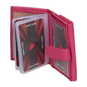 Portafoglio  da donna ecopelle Prodotto Vegano 9x8x2 cm