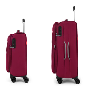 Juego de maletas (cabina y mediana) Zambia blandas con capacidad de 103 L