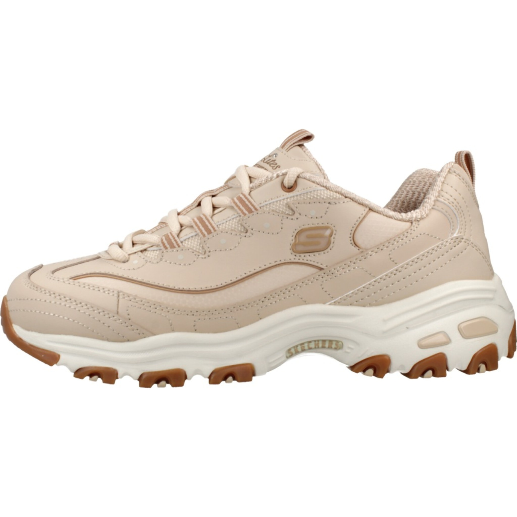 Sneakers De  Mujer 149807s Beis
