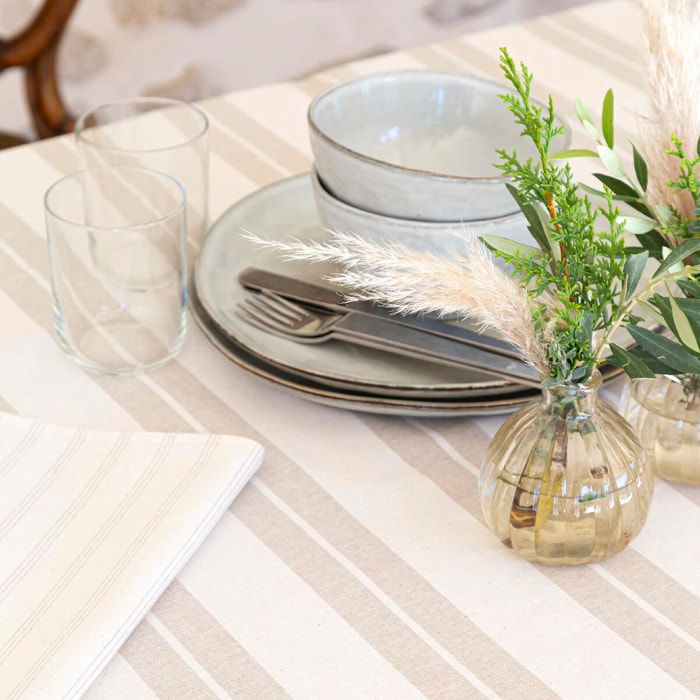 Nappe en tissu 100% coton CHANTILLY