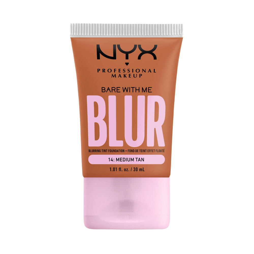 NYX Professional Makeup Fond de teint effet flouté Bare With Me Blur Medium Tan