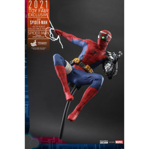 Spider-man Videogame Masterpiece Action Figura 1/6 Cyborg Spider-man Suit 2021 Toy Fair Esclusiva Hot Toys