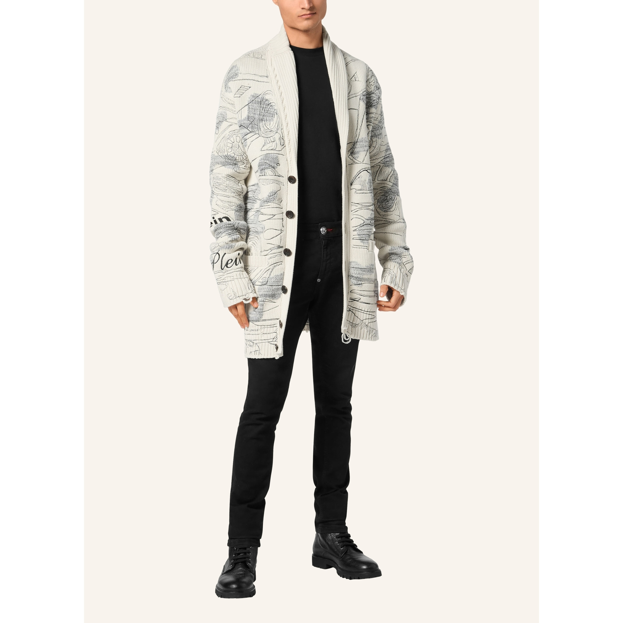 PHILIPP PLEIN Cárdigan RACING