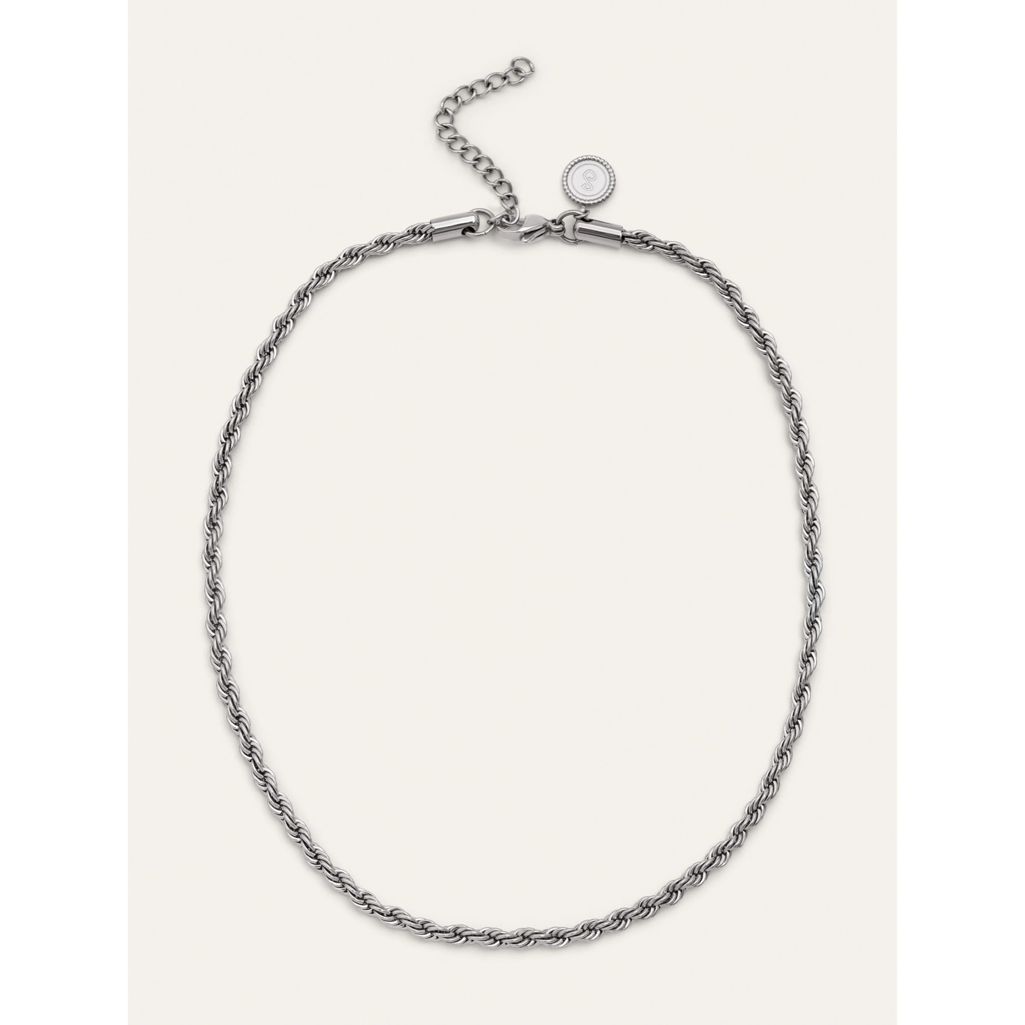 Collana Big Cord Acier