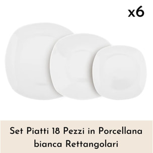 Set 6 piatti fondi Ala in porcellana