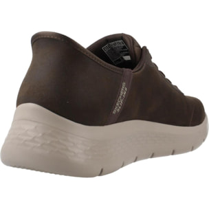 Sneakers De  Hombre Slip - Ins Go Walk Flex - Smoot Marron