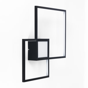 TOMASUCCI Plafoniera / Applique SQUARE BLACK Nero