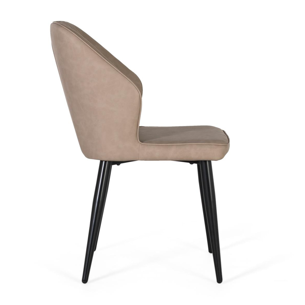 Silla de Tapizado Pu 48 Cm Estilo Contemporáneo
