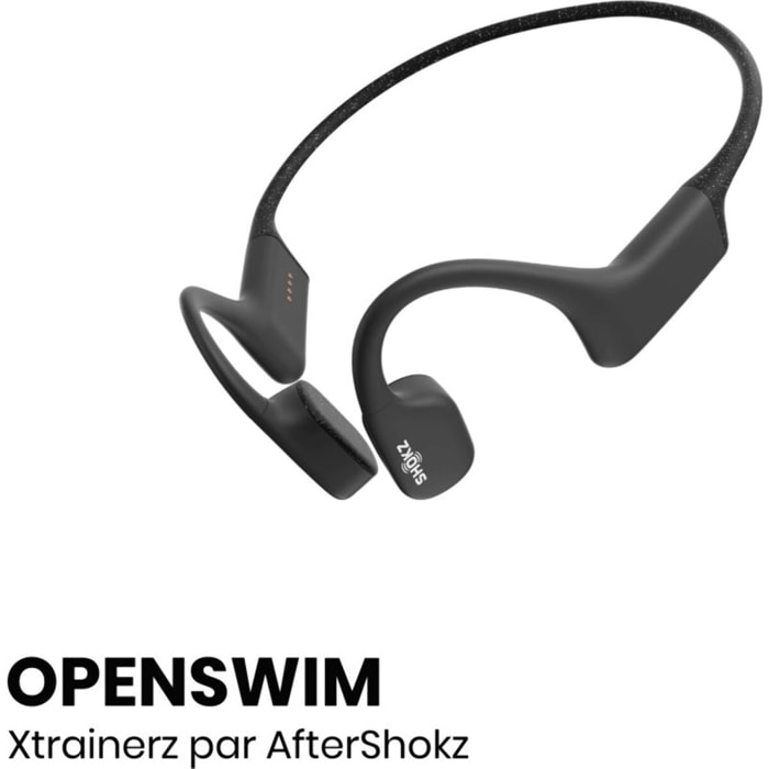 Casque SHOKZ OpenSwim Noir