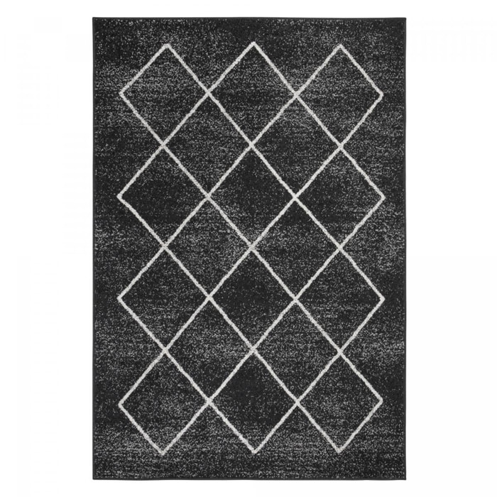 Tapis salon et chambre tissé motif scandinave BESO