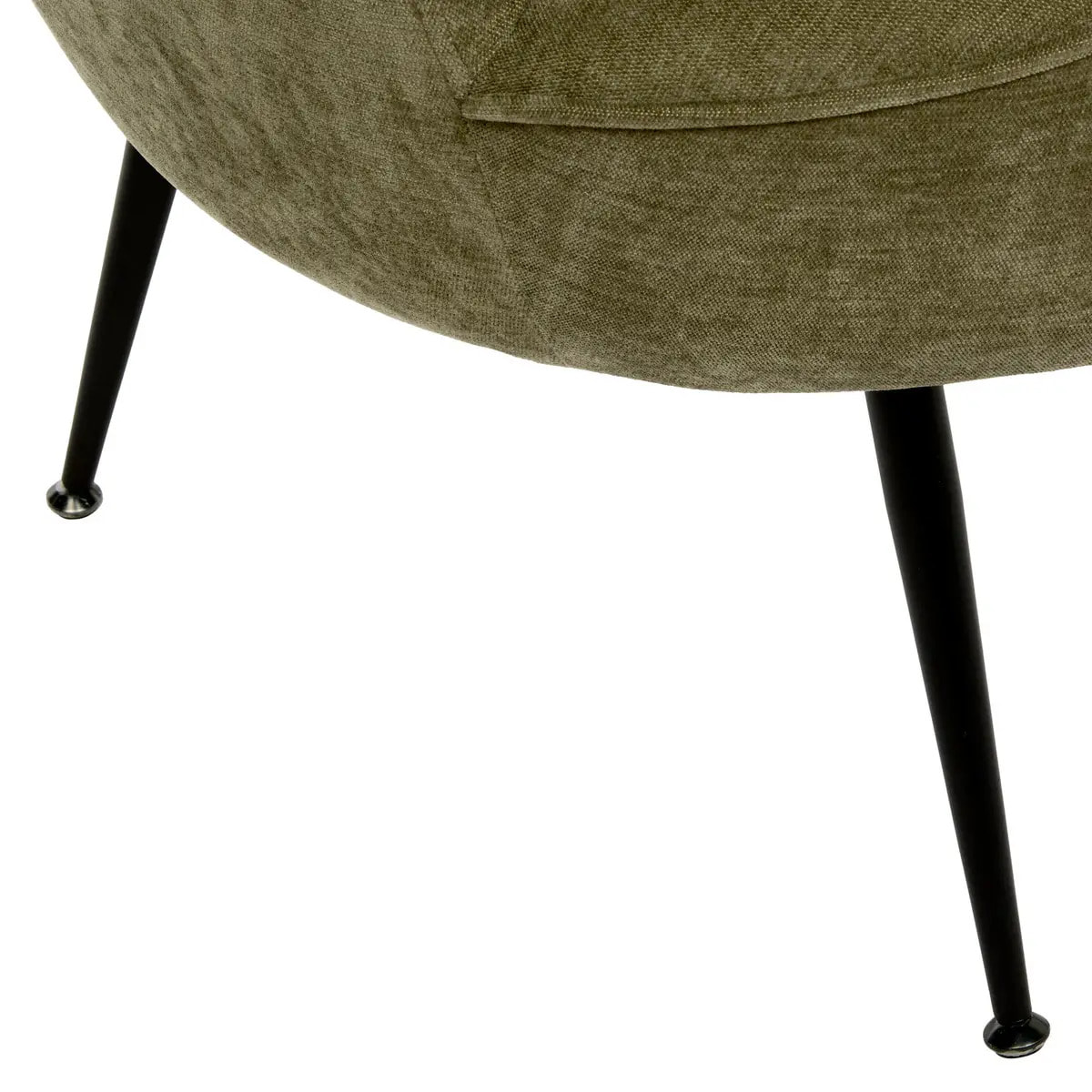 Fauteuil Tildae en Tissu Vert L69xl63xH71 cm