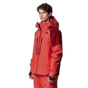 Kappa - Giacche Uomo Rosso - 6Cento 602C