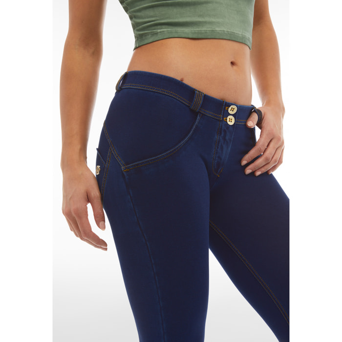 Jeggings push up WR.UP® vita bassa in jersey organico
