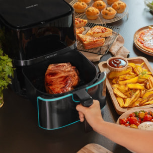 Cecotec Friteuse sans huile Cecofry Full lnoxBlack 5500 Pro