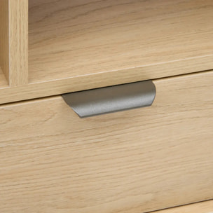 Table basse Alvo rectangulaire 39,5x92,5cm beige