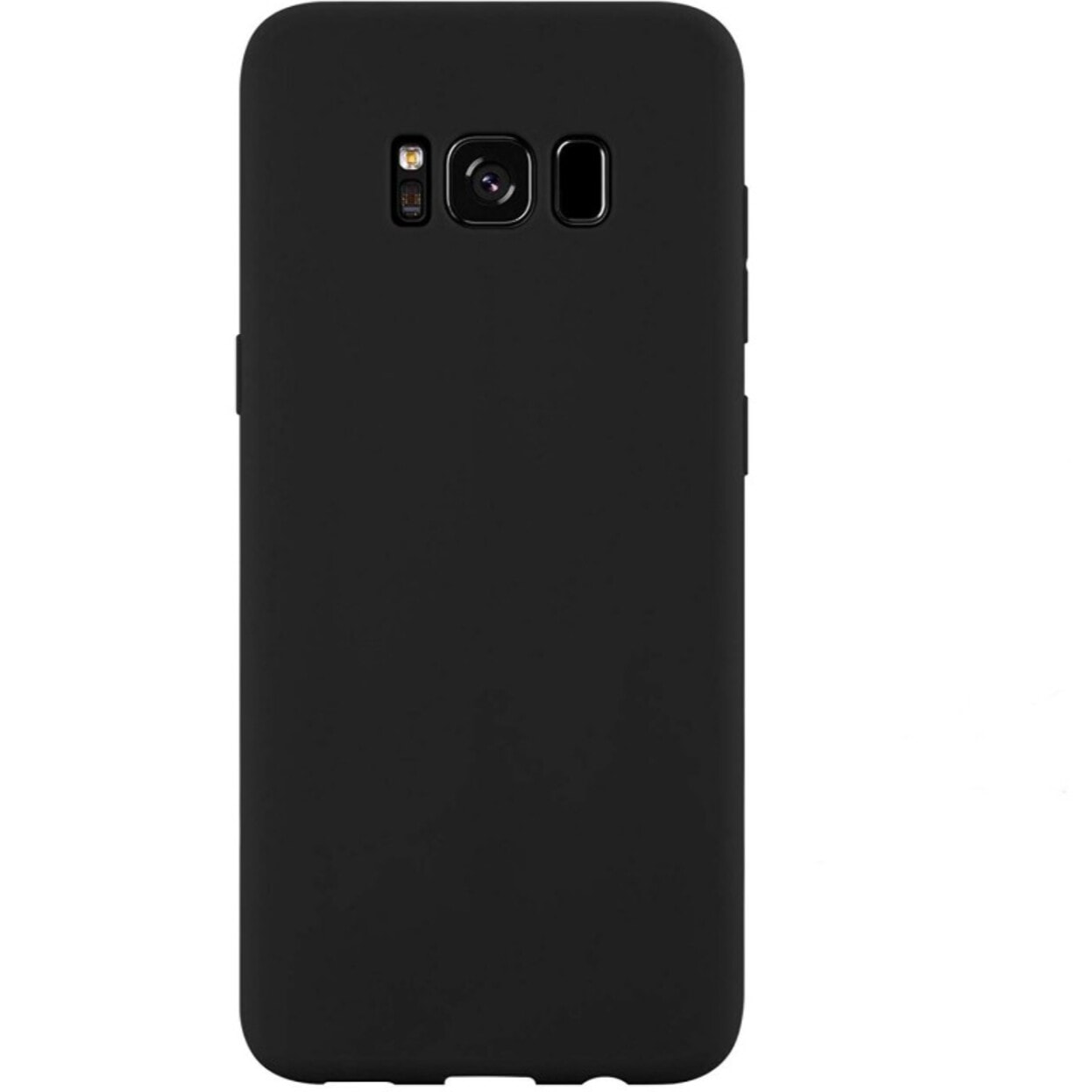 Coque Galaxy S8 Samsung silicone liquide Noir