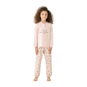 Pigiama bambina estivo in cotone. Noidinotte