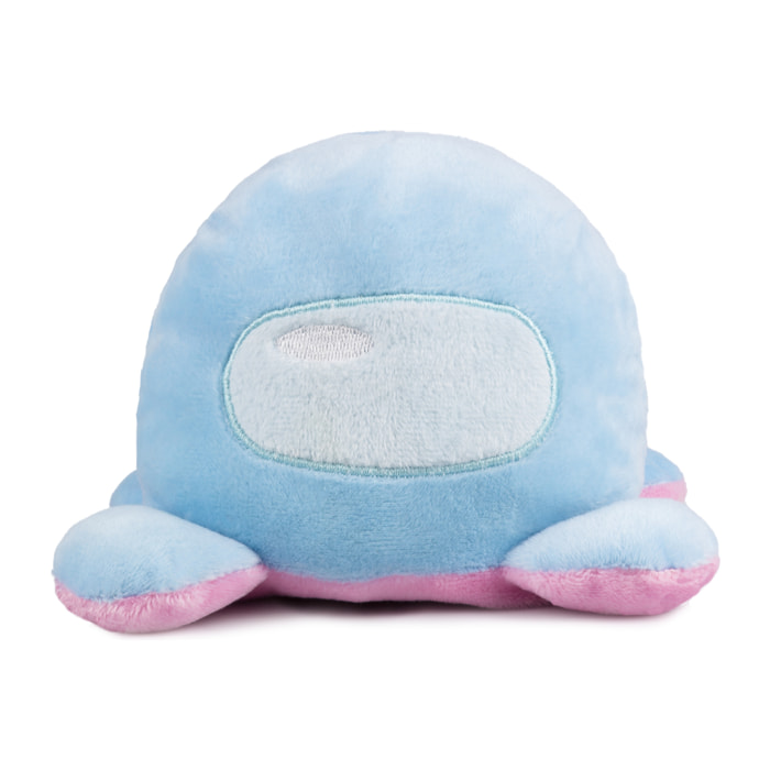 Among Us peluche reversible con 2 caras, de 16cms.