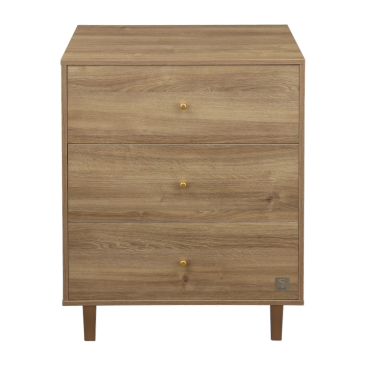 Lit combiné 120x60 évolutif en 90x190 décor bois chêne mokka