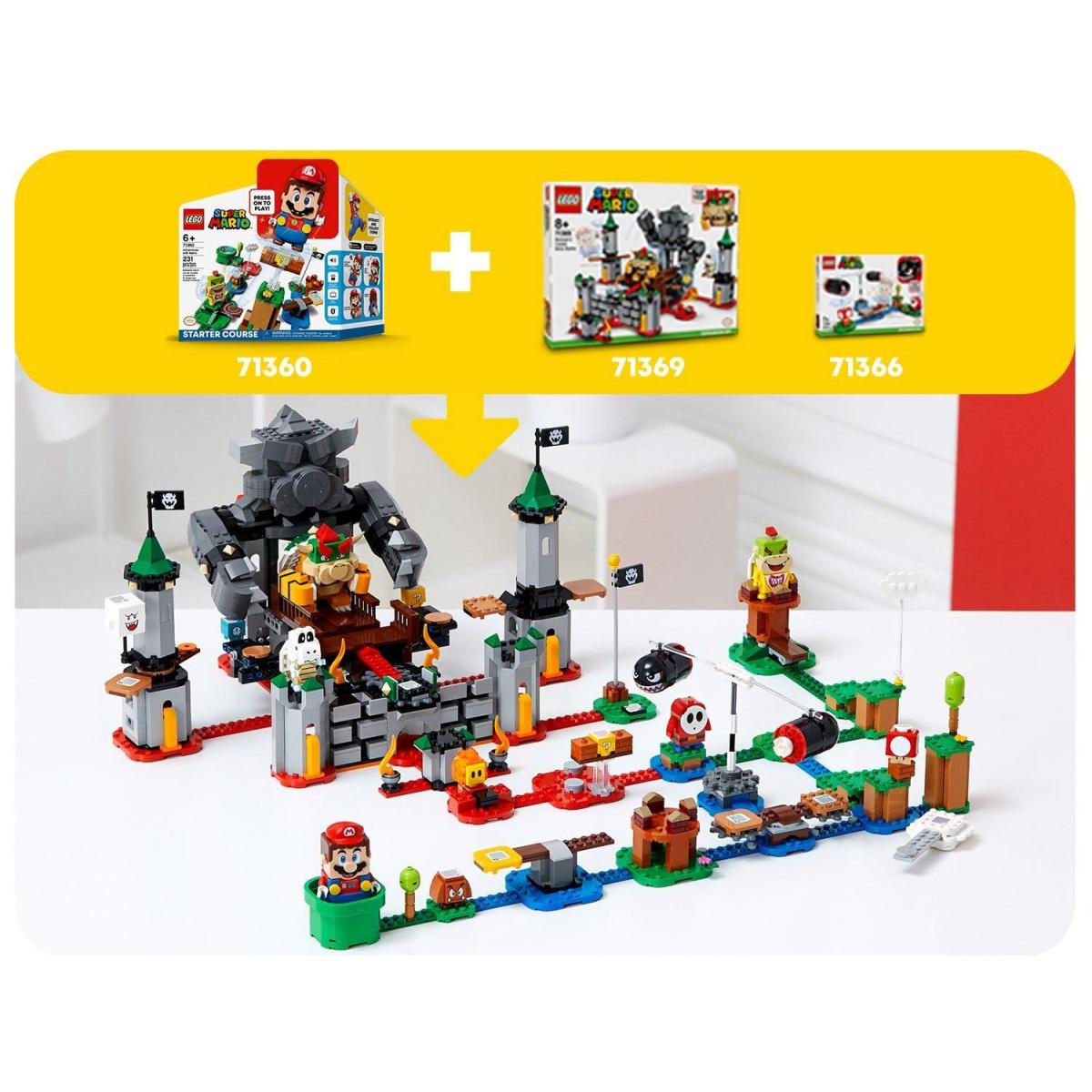 LEGO SUPER MARIO 71366 - SBARRAMENTO DI PALLOTTOLONI BILL PACK ESPANSIONE