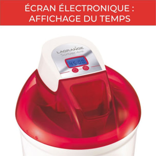 Sorbetière LAGRANGE 409005 cerise