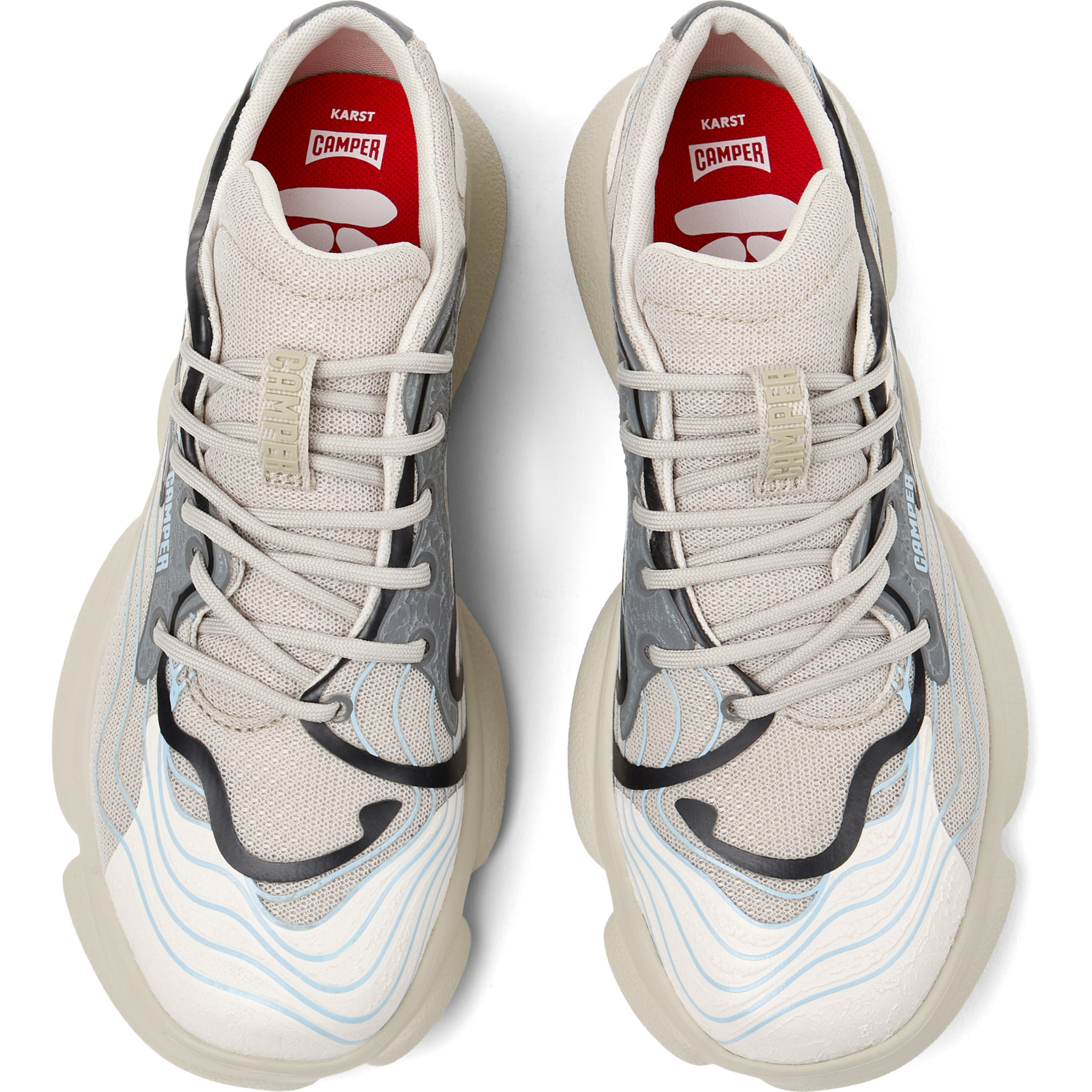 Sneakers - CAMPER Karst - Multicolore - Tessile tecnico