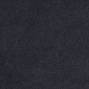 Fauteuil chauffeuse en velours style contemporain 3 places bleu foncé