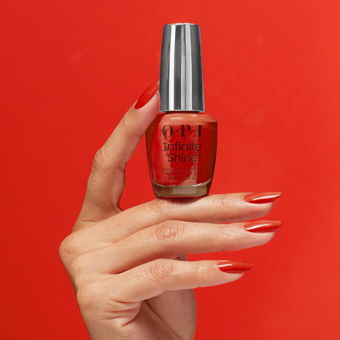 Infinite Shine - Knock 'Em Red - Vernis à ongles effet gel, sans lampe, tenue jusqu'à 11 jours - 15ml