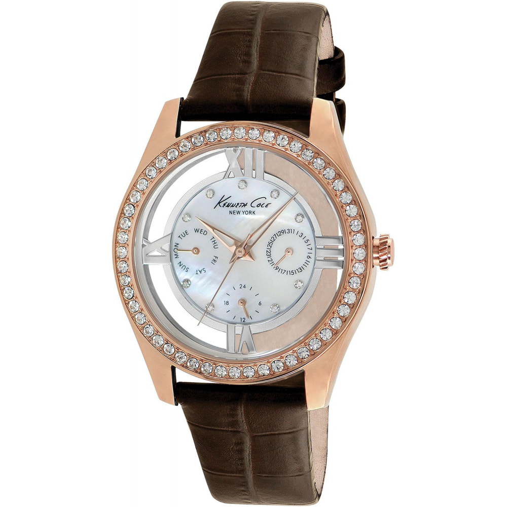 Reloj Kenneth Cole IKC2818 Mujer Analogico Cuarzo con Correa de Piel