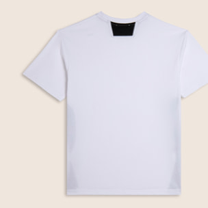 T-shirt regular fit con inserti a contrasto